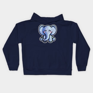 Kawaii Cute Elephant Kids Hoodie